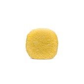 Boina de Lã Dupla Face 5" Super Macia (Amarela) - Zaplus