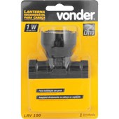 Lanterna Recarregável para Cabeça LED, LRV 100 - Vonder