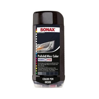 Polish Wax Color Nano Pro Black 500g - Sonax